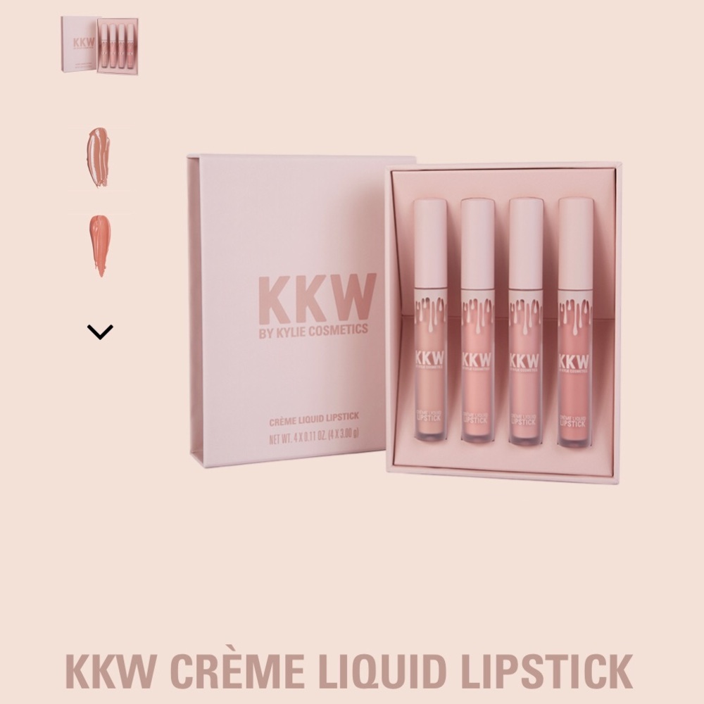 Kylie Cosmetics KKW creme liquid lipstick 💋